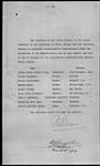 Appoint [Appointment] of A. H. N. [Arthur Henry Nichols] Gore and al Naturalization Comn [Commission] - S. S. [Secretary of State of Canada] 1914/03/24 1914-03-25