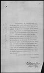 Dominion Lands Big Prairie - Settlement grant to Samuel Manitose - Min. Int. [Minister of the Interior] 1914/05/04 1914-05-06