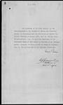 Wharfinger Harbourville, N. S. [Nova Scotia] - Appoint. [Appointment] of Wm. [William] Perry - M. Mar. And F. [Minister of Marine and Fisheries] 1914/10/26 1914-10-27