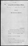 Capital Case Dominico Bifanio before Justice Trenholme Montreal - M. Justice [Minister of Justice] 1912/11/02 1912/11/04