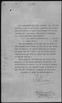 Rifle Range Collingwood, Ontario - Accepce [Acceptance] tender John Lockton at $5,512 - Min. M. and D. [Minister of Militia and Defence] 1912/11/23 1912/11/23