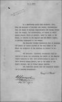 Report Board of Railway Commissioners - 1000 English and 500 French copies - Min. R. and C. [Minister of Railways and Canals] 1912/12/18 1912/12/18