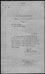 Change name CHARLES LEMCKE to HENRY PEDWELL - Steamers Owen Sound - Min. Mar. and F. [Minister of Marine and Fisheries] 1913/01/21 1913/01/23