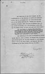 Proclamation of Hubbard's Cove, Halifax, Nova Scotia as a Port to which Canada Shipping Act shall apply and appointt [appointment] of Neil C. McLean as Harbour Master - M. M. and F. [Minister of Marine and Fisheries] 1913/10/31 1913/10/04