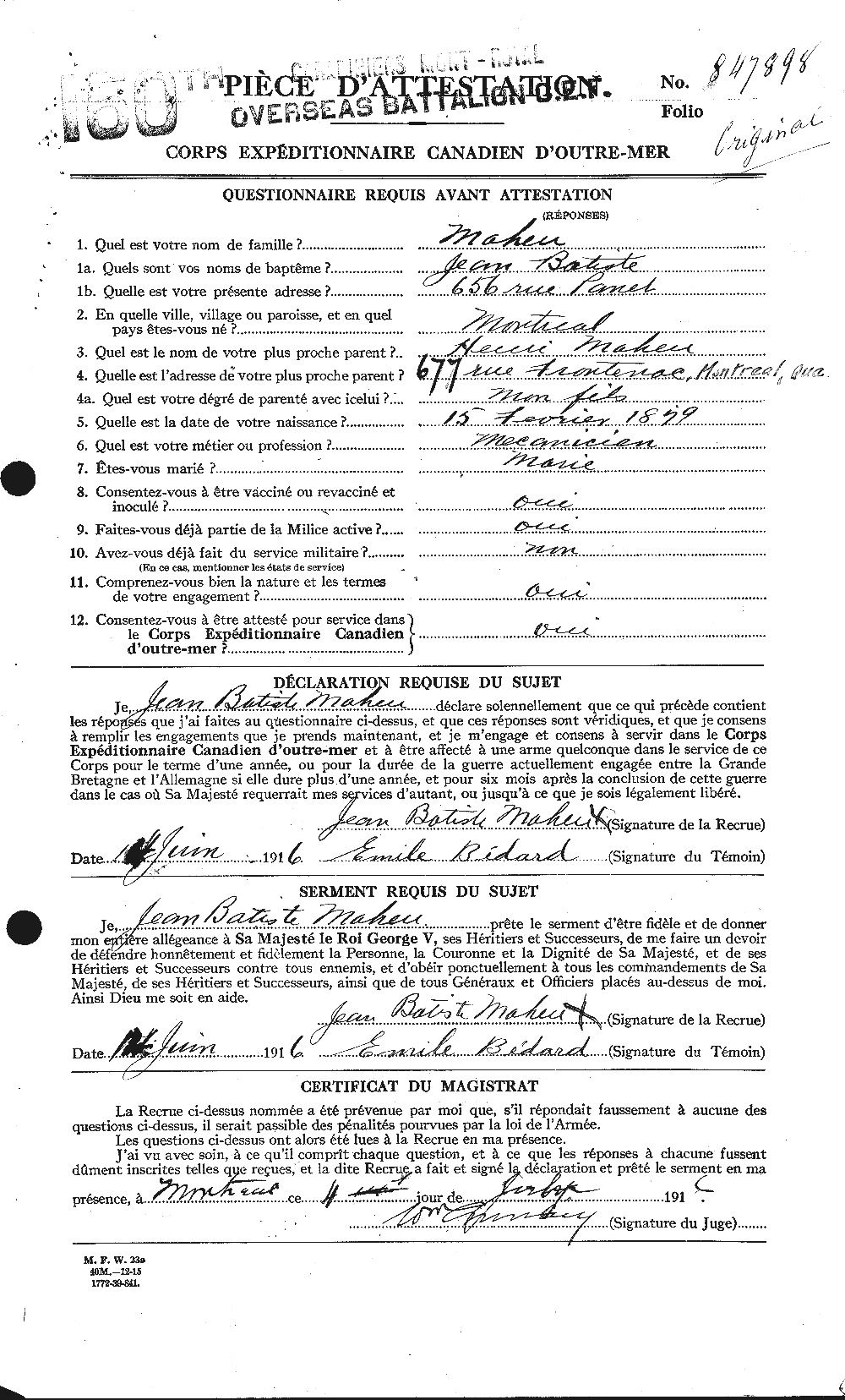 MAHEU, JEAN BAPTISTE 1879-02-15