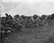 Men resting. August, 1916. Aug., 1916.