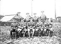 Gen. Sir Arthur Currie and Staff. November, 1917. Nov., 1917.