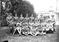 Major-General L.J. Lipsett and staff of 3rd Canadian Division, Camblain l'Abbé, May 1918. MAY 1918