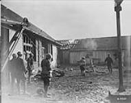5th Div., Trench Mortar Brigade in action, within 500 yards of centre of Valenciennes. November, 1918  Nov., 1918
