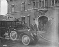Duke of Connaught leaving Ypres Prison. July, 1918  July, 1918