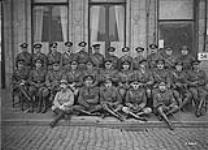 (W.W.I - 1914 - 1918) G.O.C. and Staff, 3rd Canadian Division, Tournai, Belgium. January, 1919 Jan., 1919