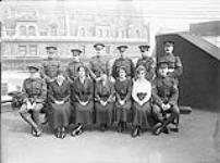 Group of Staff AMS Branch, Branch Canadian Records Office, London  1914-1919