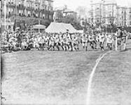 Photos taken at the Cadet Brigade, Royal Air Force, Hastings, May 1918. Sports held by the Cadets. 1914-1919