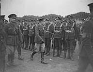 Prince of Wales presenting Colours-27th, 28th and 29th Battalions  1914-1919