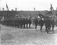 (General) Parade of Athletes - Serbia Inter-Allied Games, Pershing Stadium, Paris July 1919. 1919.