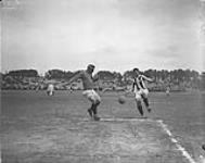 (Rugby-Football) Football, Canada vs Czecho-Slovakia. Inter-Allied Games, Pershing Stadium, Paris, July 1919. 1919.