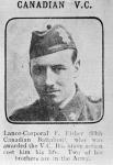 Lance-Corporal F. Fisher, V.C. 1914-1919