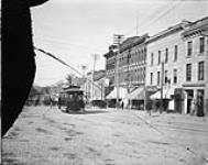 Rideau Street looking east. [between 1898-1899].