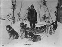 From the McKenzie River - (Trapper, Dogteam and sled) 1868-1923