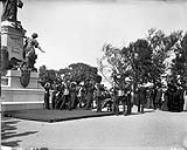 [Unveiling the Statue of Queen Victoria by H.R.H. The Duke of Cornwall and York]. September 21, 1901.