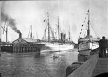 "Empress of India" Royal Steamer in Vancouver Dock. September 30, 1901.