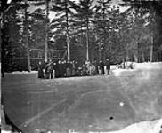 [New Year's group on Rink at Rideau Hall, Ottawa, Ont.]. n.d.