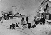 Street scene in Dawson, Y.T., looking north 1898-1910