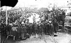Tug of War in Dawson, Y.T., May 24th, 1899