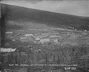 Klondike Upper end Caribou Village, Dominion Creek, Yukon, June 1900. June 1900