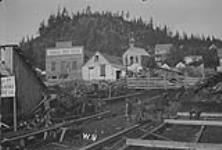 Photographic view of Ft. Wrangel, Alaska. 1898