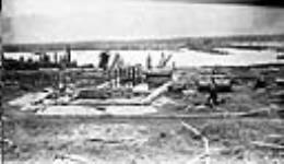 Constructin of new plant, Jasper Park Collieries Limited, Pocahontas, Alta 1912