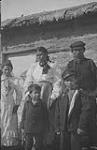Cree Indian Family along Wabasca Trail, Alta 1912