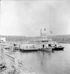 "Str. Athabasca River" at dock 1936