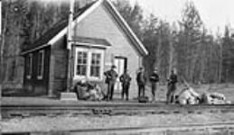 C.P.R. (Canadian Pacific Railway) Station, Leanchoil, B.C n.d.