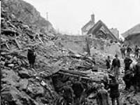 Champlain Street disaster Quebec, P.Q. [Quebec Citadel Landslide.] [Sept. 19, 1889]