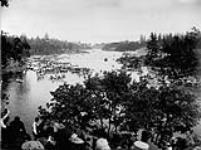 Regatta at the Gorge, Queen's Birthday, May 24th, 1892, Victoria, B.C. ca. 1900 - ca. 1939