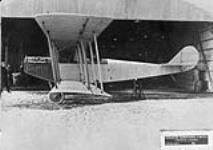 First Canadian J.N. 4 Machine, Side view. Canadian Aeroplanes Ltd., Toronto, Ont., 1917. 1914-1919