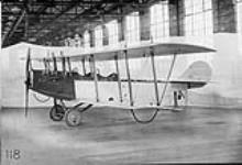 Side view, Canadian J.N. 4 Machine. Canadian Aeroplanes Ltd. Toronto, 1917. 1914-1919