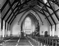 Interior of the Church of St. Alban the Martyr (corner of Daly and King Streets) Apr. 1890