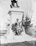Lower portion of Sir John A. MacDonald's Monument. November, 1897.