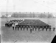Royal Canadian Regiment on parade. [between 1900-1907].