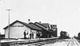 C.P.R. (Canadian Pacific Railway) station, Pilot Mound. 1908