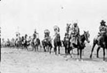 Natives on parade. 1910