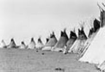 Blackfoot Indian Teepees. c.a. 1910