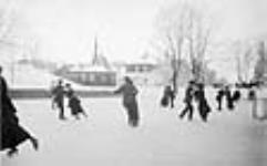 Skating, Rideau Hall. 1915