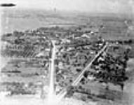 Aerial view of Consecon, Ontario. 1920