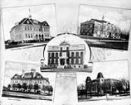 Alexandra School, Collegiate Institute, The Convent, Park School, and Central School. ca. 1900-1925