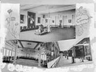 Université Laval:  Salon de Réception; Salle de Promotions; Salon de Peinture. ca. 1900-1925