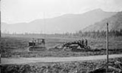 (Relief Projects - No. 26). Caterpillar "75" and a grader. Oct. 1934