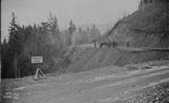 (Relief Projects - No. 97). Canoe-Sicamous road at Station 159. Dec. 1935